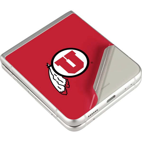 University of Utah Logo Galaxy Z Flip4 5G Skin